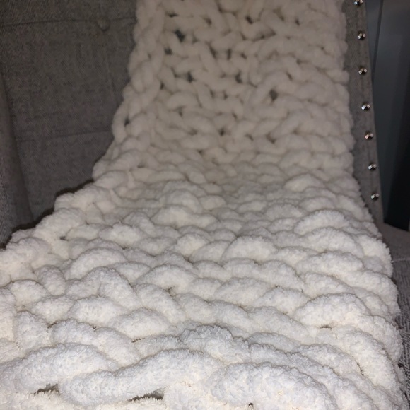 Handmade super soft lap blanket. - Picture 2 of 2
